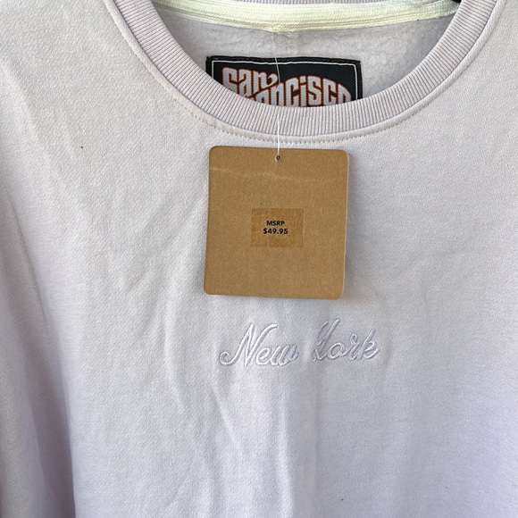 Lavender sweater - Picture 2 of 3